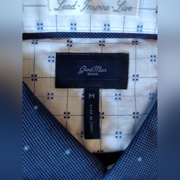 Good Man Brand Long Sleeve Button Down Shirt NWOT - Picture 4 of 9